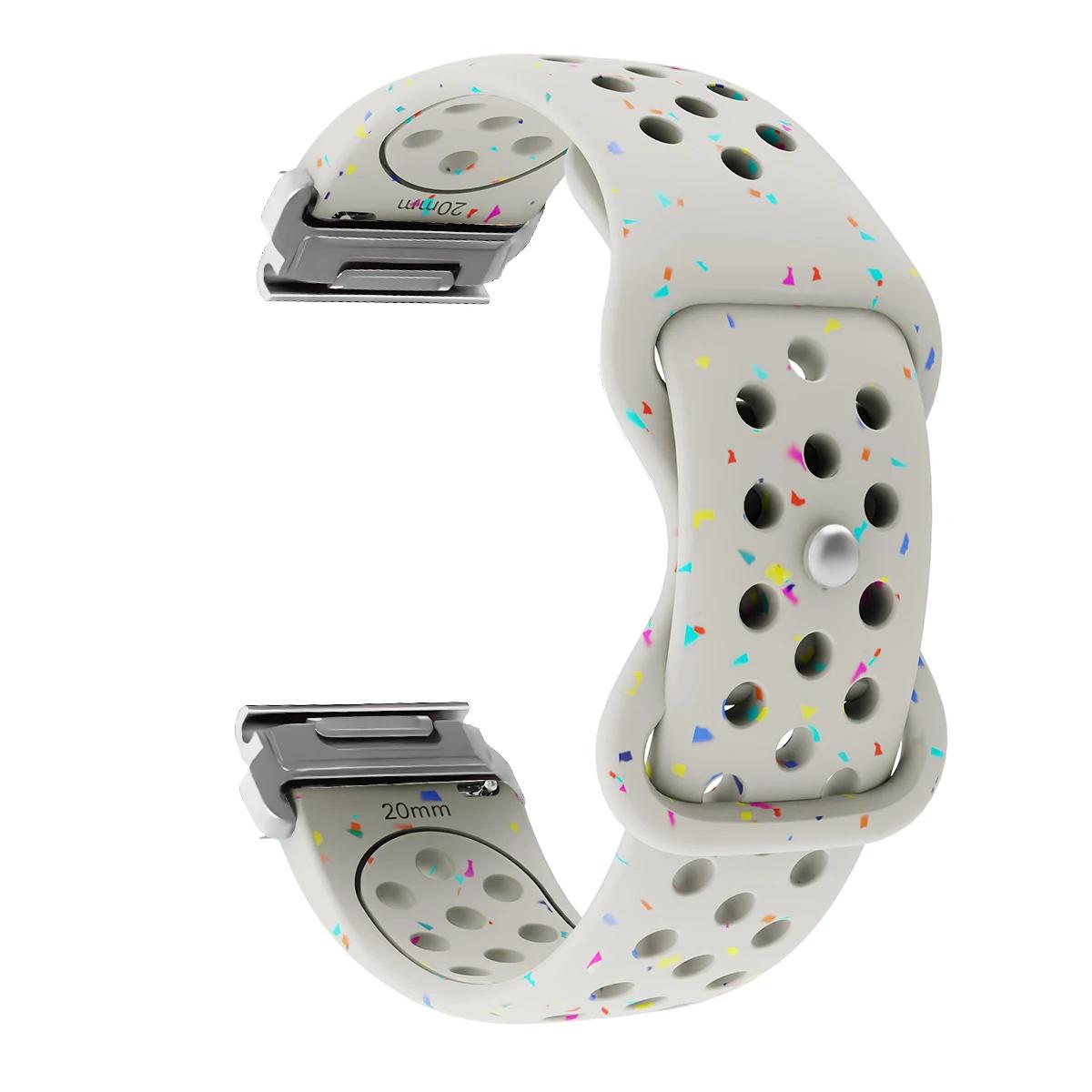 

Силіконовий Ремінець Для Годинника Garmin Fenix 8/5/5X/5XPlus/6/6X Pro/7/7x/Forerunner945 Швидкознімний Металевий Адаптер для Браслета Годинника Garmin 26mm