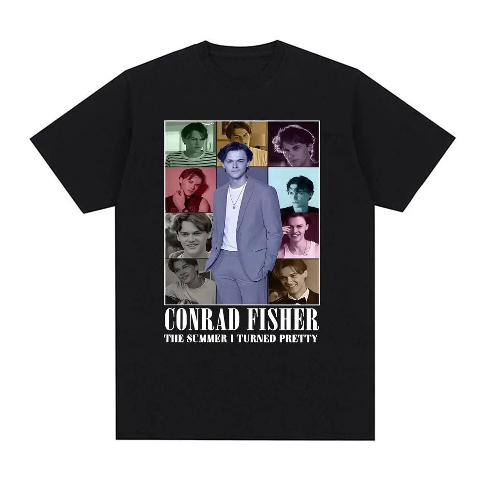 Mode Retro Top Y2K Top Film- und Fernsehrolle Druck Kurzarm T-Shirt Trendy Baumwolle Lässig Lockeres T-Shirt Unisex