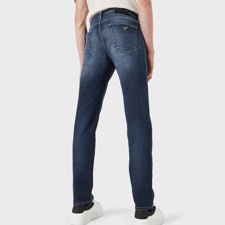 EMPORIO ARMANI SS22 Jeans Men's Blue 3L1J06-1DN8Z-0942
