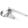 Delta Style Boat Anchor 4KG Triangle Wing Type Plow Anchor for Boat Mooring On The Beach