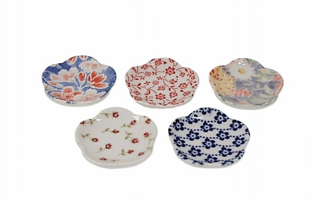 Style Small Flower Chopstick Made in Set of 5 Floral Mino ACS WEB SHOP Yu-Rakui Rests, Japan, 5, Designs, Ware, #3