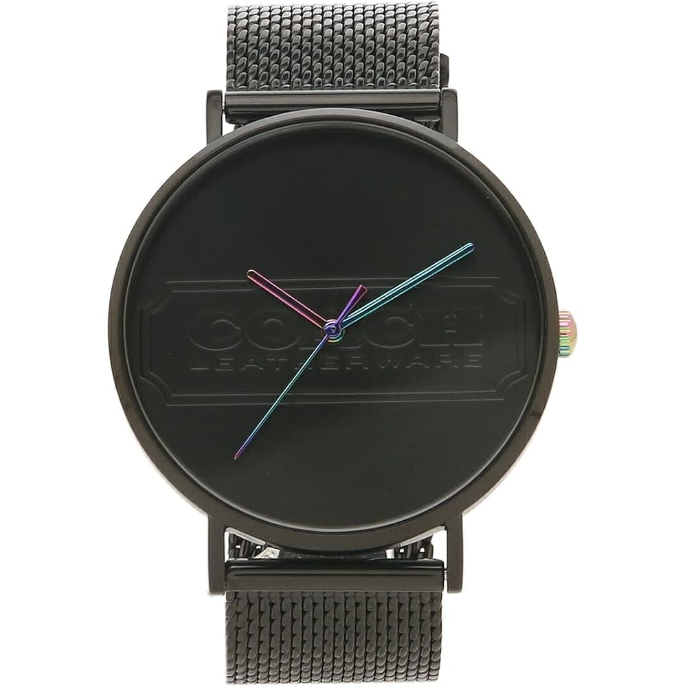 Coach Charles Men s Watch 41mm Quartz Black Stainless Steel