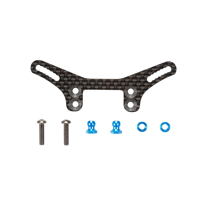 

Tamiya hop up options No.1720 OP.1720 TA07 carbon damper stay (front) 54720