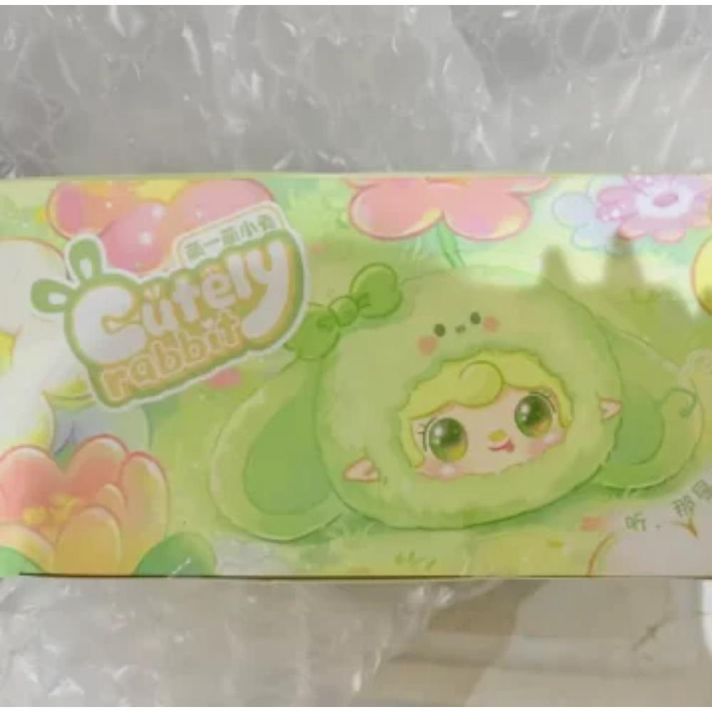 Yooki Cutely Rabbit Plush Blind Box Vinyl Trendy Toy Soft Cute Doll Bag Pendant Keychain Mystery Box Girls Surprise Gift