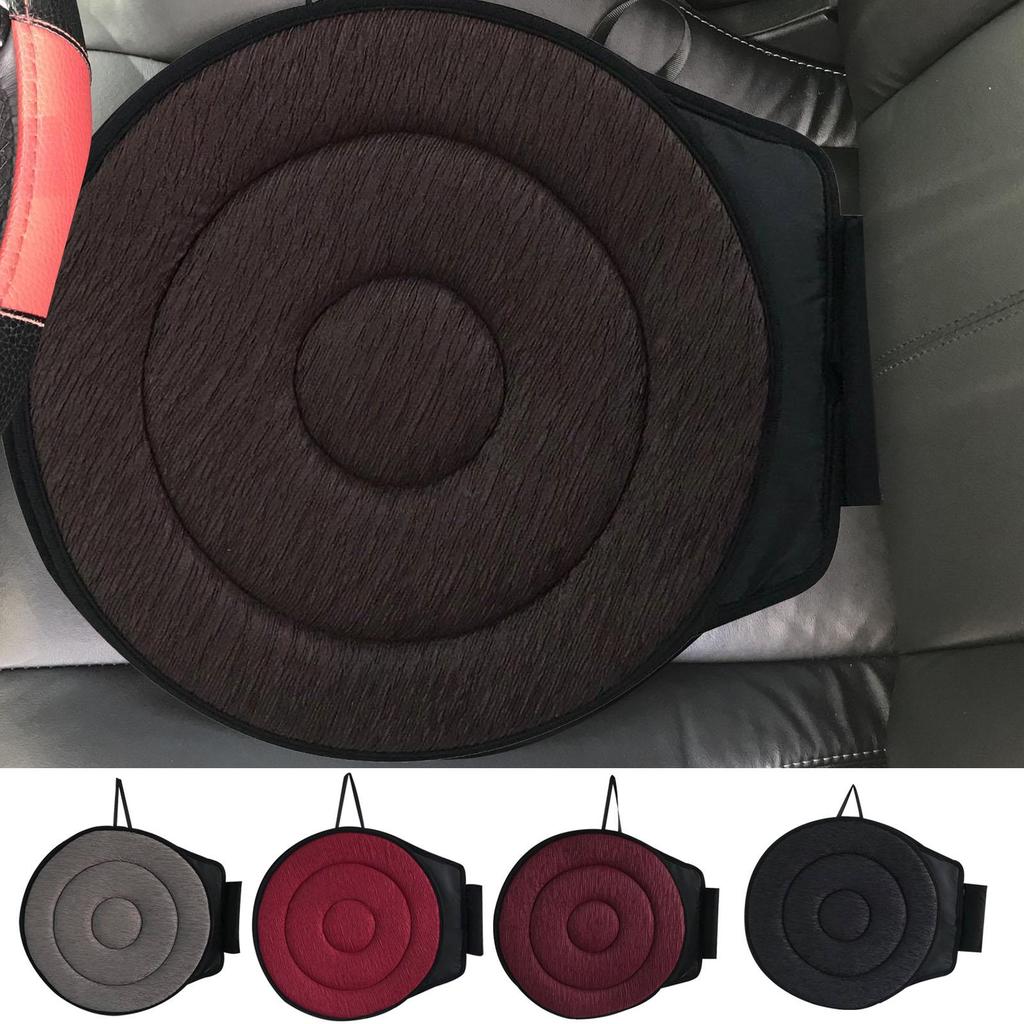 360 Degree Swivel Seat Cushion For Adults Elderly Portable Rotating Comfortable Driving Pregnant Office Use Automotive Cushion