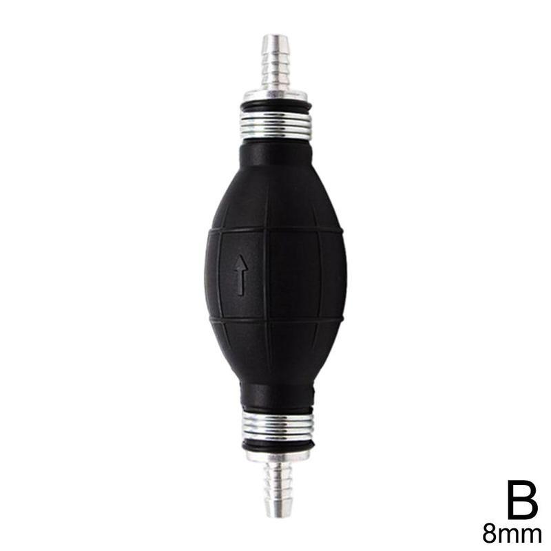 Hand Fuel Pump Line Rubber Primer Bulb For Car Boat Marine Outboard - 6mm/8mm/10mm/12mm Aluminum Transfer Pump