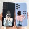 For Samsung Galaxy A13 A33 A53 A73 5G Case New Fashion Girls Soft Slim TPU Phone Case For Samsung A13 A 33 53 73 Back Cover Bags