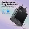 40W Dual PD Type-C Fast Charger for Mobile Phones - Travel-Friendly Charger Head