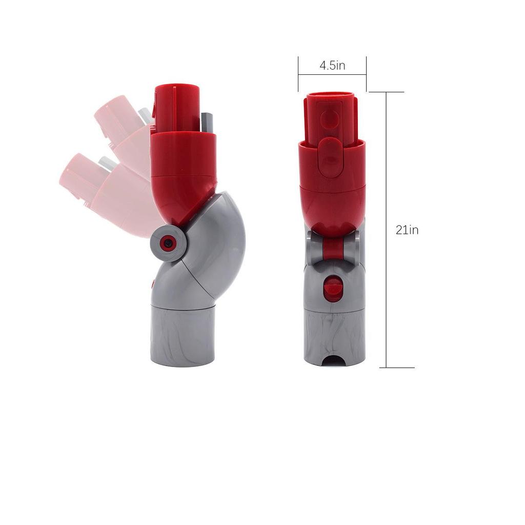 High Adapter and Bottom Adapter for Dyson V7 V8 V10 V11 V15 Quick Release Up Top Tool Steering Elbow Vacuum Cleaner Accessorie
