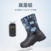 Winter thickened warm snow boots velvet non-slip lightweight men's fishing boots waterproof ice fishing cotton shoes
