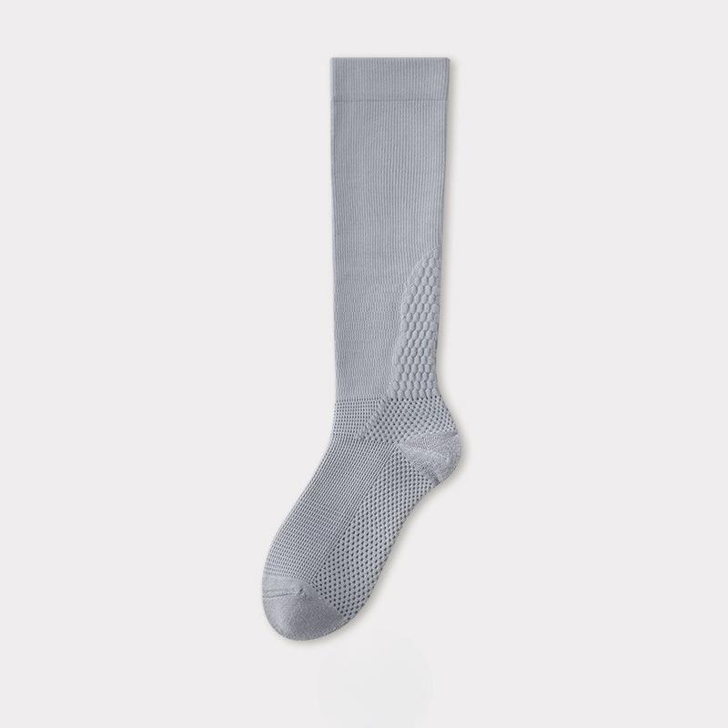 Exercise Pressure Leg Stockings Children's Towel Honeycomb Bottom Breathable and Sweat-absorbent Fitness Running Yoga Long Tube Socks