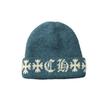 New Arrival: Women's Large Head Circumference Double-Layer Knitted Beanie - Thick, Warm Hat for Autumn/Winter