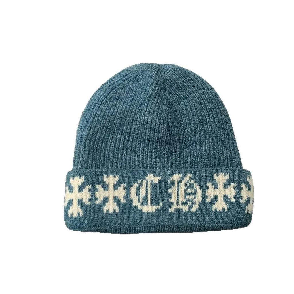 New Arrival: Women's Large Head Circumference Double-Layer Knitted Beanie - Thick, Warm Hat for Autumn/Winter
