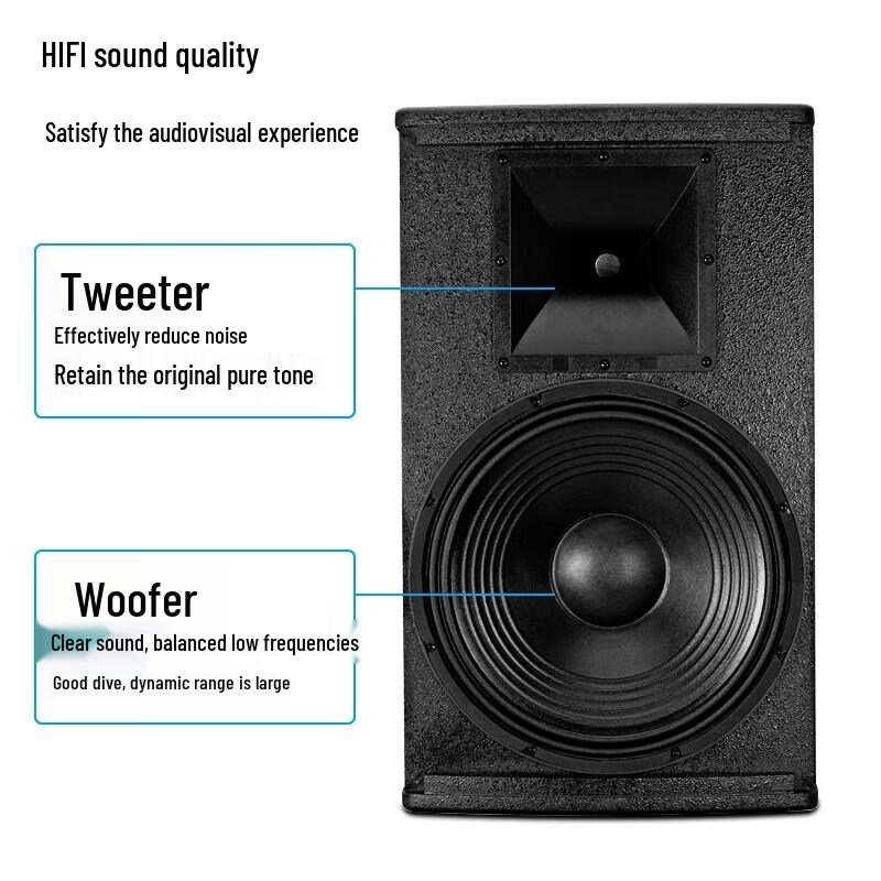 Weishu BM-10 Professional Full-Range Audio Speaker (CN Version)
