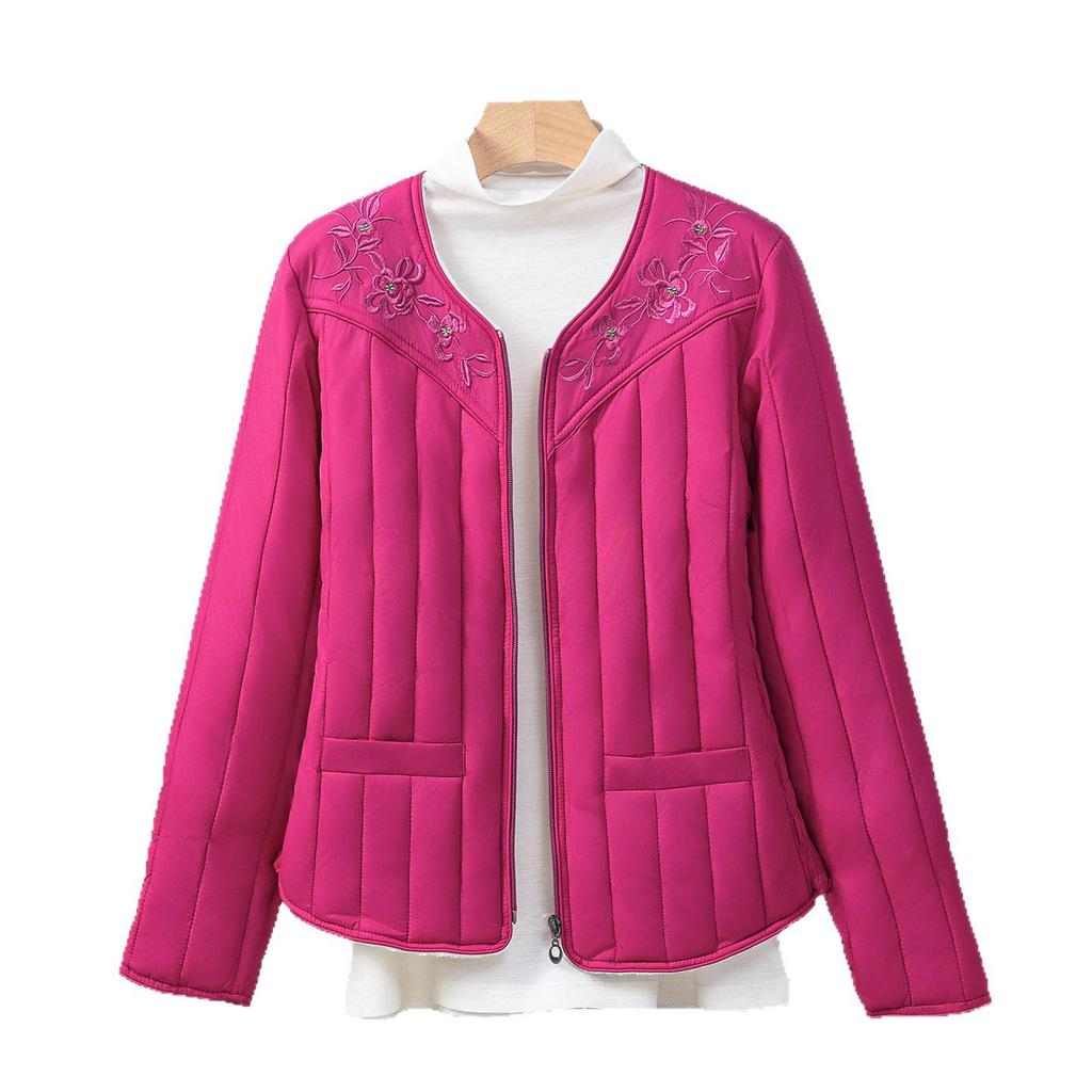 2025 Warme Winterleichte Daunenjacke: Fleecegefütterter, vielseitiger, kuscheliger Kurzmantel