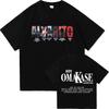 Alvaro Diaz Omakase Doppelseitiger Print Grafik 2026 T-Shirt Herren Damen Lässig Vintage Oberteil Sommer Fans Übergroß Heißer Verkauf