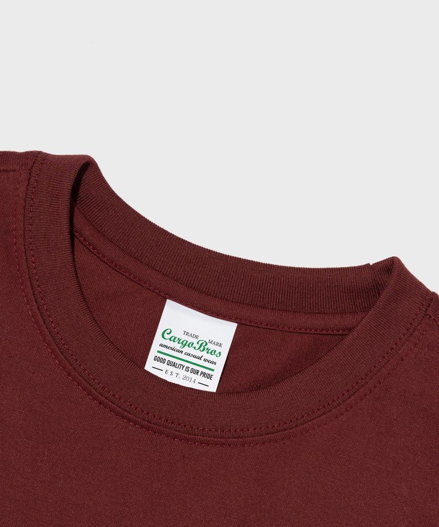 CARGOBROS Tech Wind Over Short Sleeve Tee (Wine)