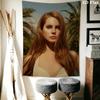 Lana Del Rey Wandteppich Ästhetisches Wandbehang Gedruckter Stoffdecke Dekorative Wandteppiche für Schlafzimmer Wohnzimmer Heimdekoration