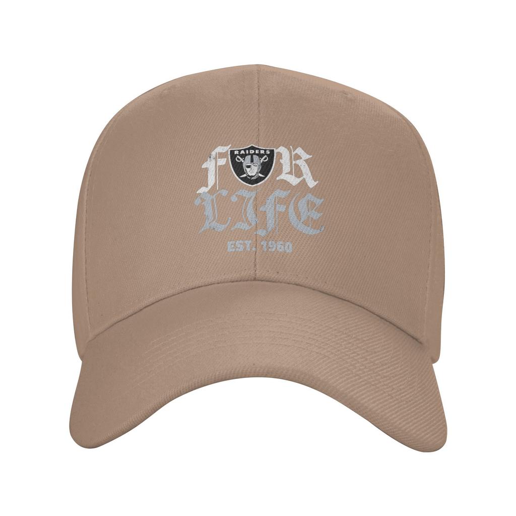 Unisex Baseball Hats Raiders Are for Life Outdoor Streetwear Summer Sports Baseball Caps Hip Hop Cap Casquette Hats