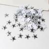 5 Packs Star Patches Iron On Patches Star Appliques Craft Supplies for Christmas Wedding Decoration Scrapbooking