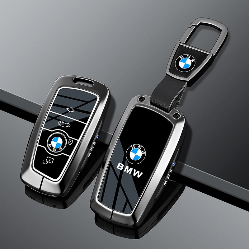 BBIO8 Zinc Alloy Car Smart Remote Key Case Cover Shell For BMW 1 3 5 7 Series X1 X3 X4 X5 X6 F10 F20 F30 F34 F25 F31 M3 M4 E34 Keyless