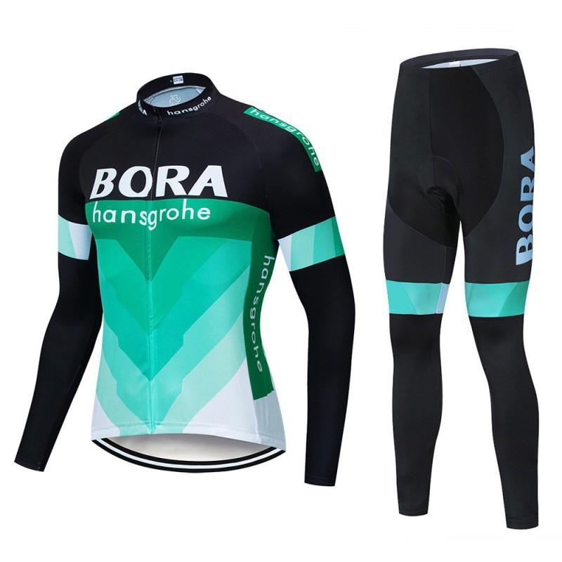 Mens Cycling Jersey Shorts Set Breathable Quick-Dry Elastic Pro Team Style Riding Gear