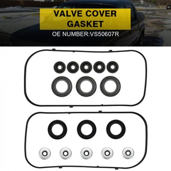 

Engine Valve Cover Gasket Set VS50607R for 2003-2008 Honda Acura 3.2L 3.5L 3.7L