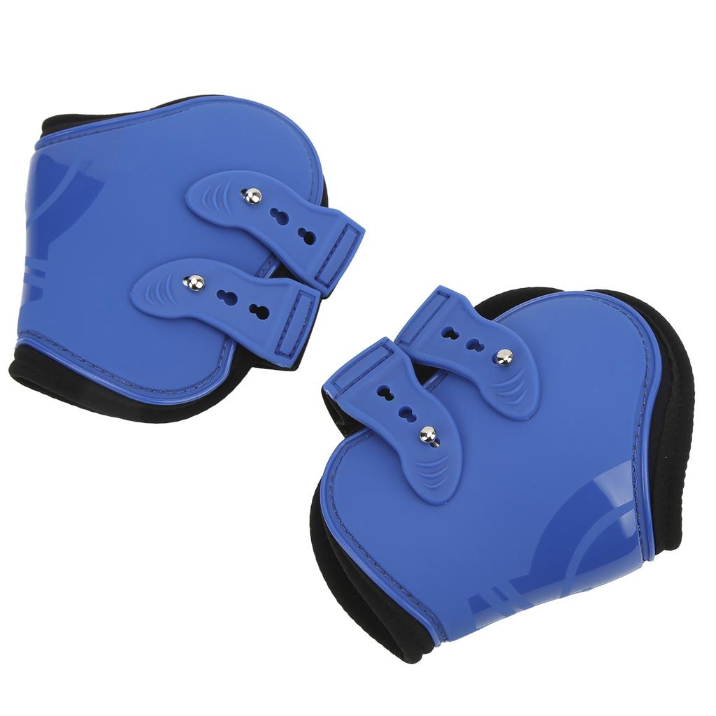 2Pcs PU Neoprene Leg Horse Boots Horse Leg Brace Guards Hind Legs Protection Gears