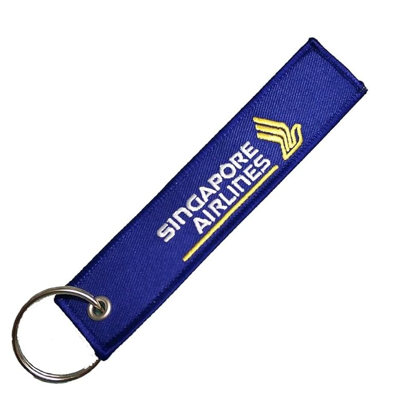 

Singapore Airlines/Singapore Airlines(SQ) Flight tag keychain [kft105]