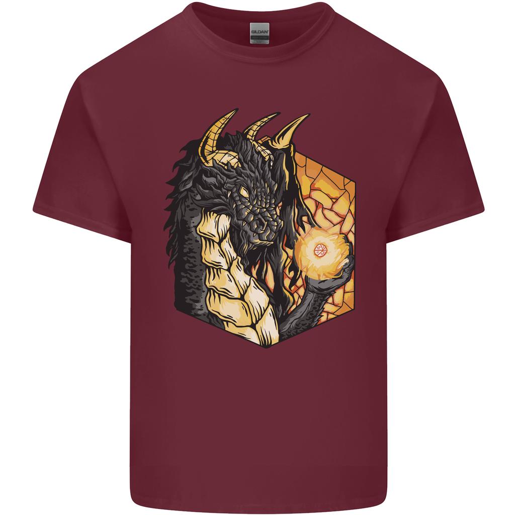 Dragon Dice RPG Role Playing Games Fantasy Unisexs Light Cotton TShirt