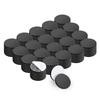 10/200pcs Round Magnet Sticky Magnetic Tape Black Magnets DIY Crafts Household Fridge Decor Small Back Self Adhesive Stickers