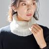 Women's 100% Pure Cashmere Knitted Neck Warmer Scarf - Autumn/Winter Hollow Fashion Style.