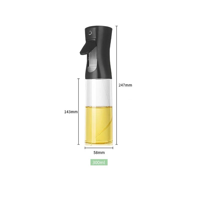 Home Outdoor Seasoning, Soy Sauce Vinegar, Wine And Oil Control Pot New Press Type Oil Spray Pot 200ml 300ml 500ml Oil Spray Pot