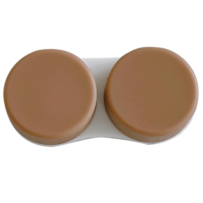 Colored Contact Lens L+R Cases Storage Holder Case Candy Color Soaking Container Travel Accessaries Lenses Contact Lenses Box