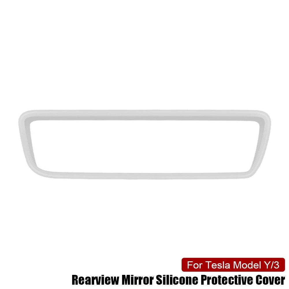Rückspiegel Schutz Abdeckung Silikon Rand Rahmen Schützen Fall Bildschirm Zubehör 2023 2022 2021 2020