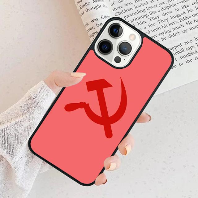 

Vintage USSR CCCP Phone Case For iPhone 17 Air 15 16 Cover 11 13 14 Pro Max 12 Plus Max Fundas iPhone 13pro