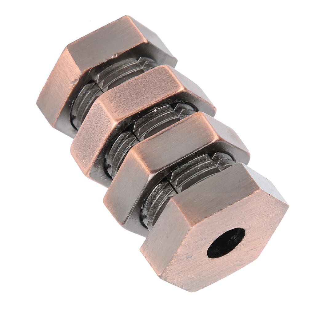 Vintage Alloy Unlocking Toy Stress Relief Adult Intellectual Lock Educational Toy Gift