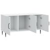 TV Stand White 99 x 34.5 x 50 cm Engineered Wood