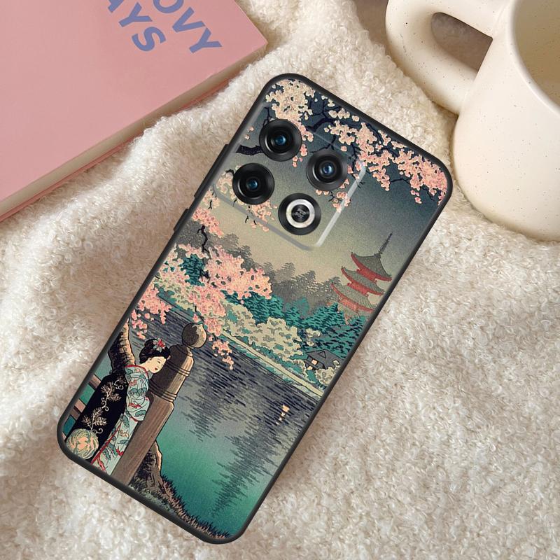 Japanese Wave Art Case For OnePlus Nord N10 N20 N100 N200 CE 2 Lite OnePlus Ace 8T 9R 10T 9RT 9 11 10 Pro Cover
