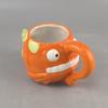 Ceramic piranha ceramic cartoon cup three-dimensional animal mug hand-painted ceramic universal coffee cup high value