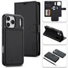 Magnetic Flip Wallet Case For iPhone 17 Pro Max iPhone 16 15 14 13 Pro Max 12 11 Air Luxury PU Leather Card Slots Phone Holder Cover