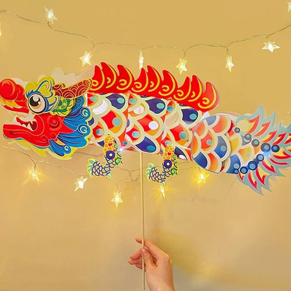 3D Koi Dragon Dance Lantern Paper Middle Autumn Festival Lantern Goldfish Lanterns  Moon Festival