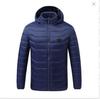 Dual-Control Hooded Heated Jacket with Three-Speed Intelligent Temperature Heating