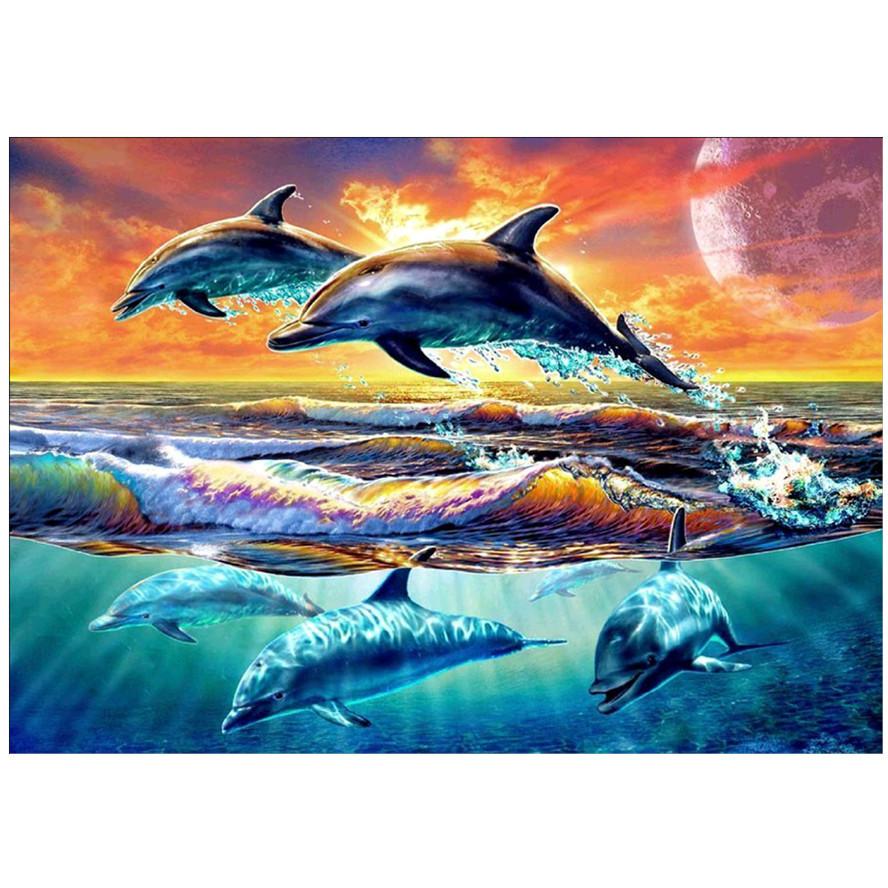 

DIY 5D Полный Круглый Дрель Алмазная Картина Вышивка Крестом Комплект Главная Стена Декор Ремесло