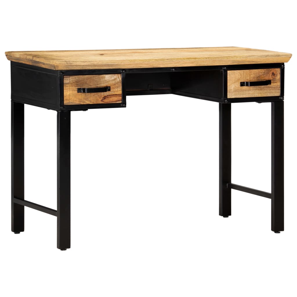 Desk 110 X 50 X 76 Cm Solid Mango Wood
