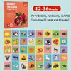 Children's Memory Card Game - Educational Matching Puzzle Toy for Cognitive Development Early Learning Brain Training