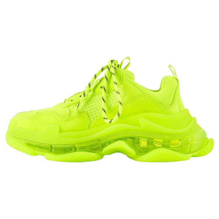 Balenciaga Triple S Clear Sole Yellow Women's 544351W2FF17320
