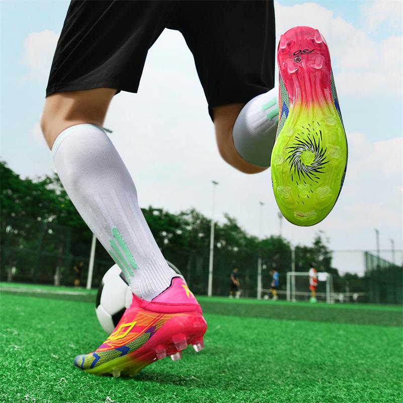 F50 Fußballschuhe für Teenager mit AG-Stollen - Herren Trainingsschuhe für Kunstrasen