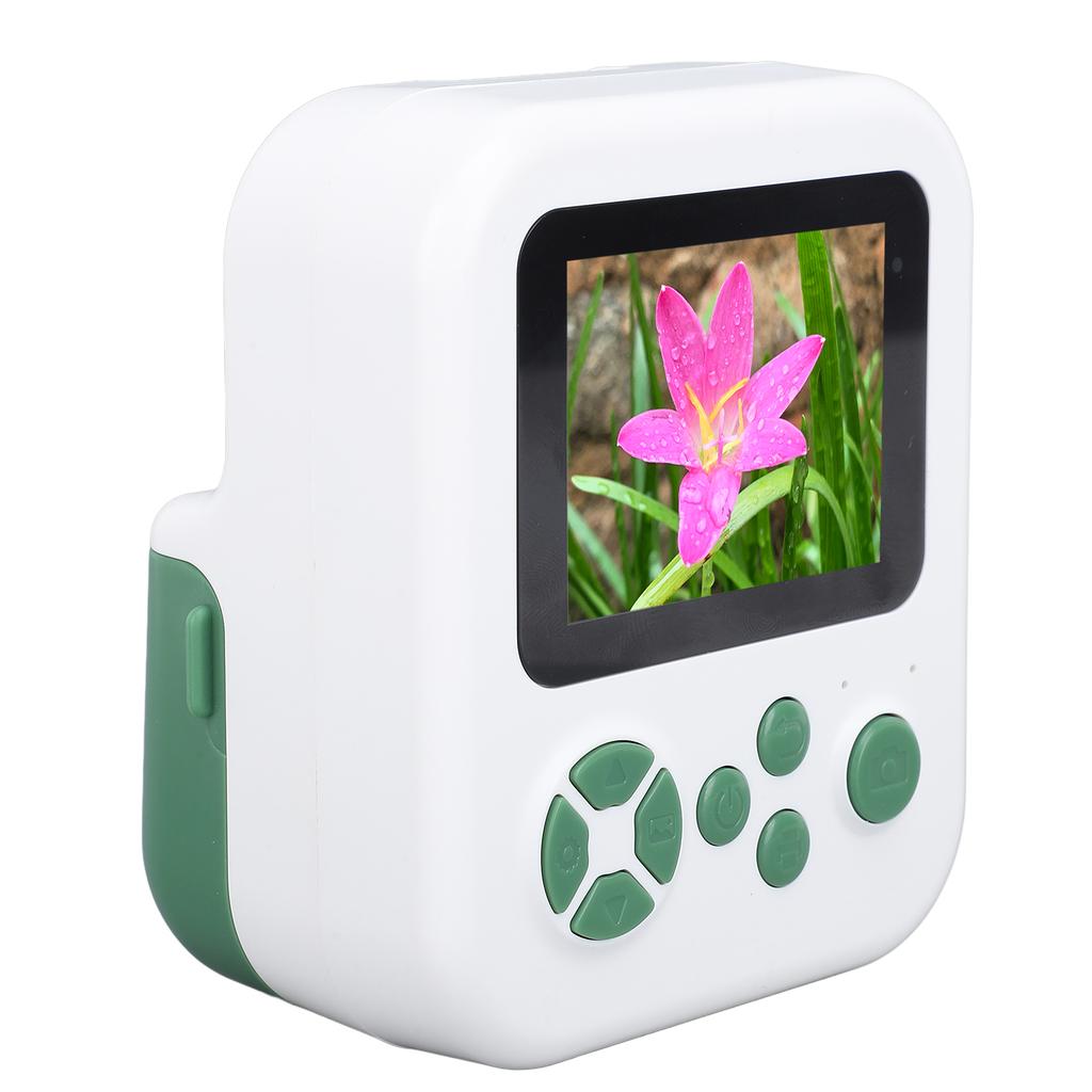 Camera Instant Print 2.4 Inch IPS Screen Selfie Digital Camera with 1080P Videos Portable Travel Camera for Boys Girls