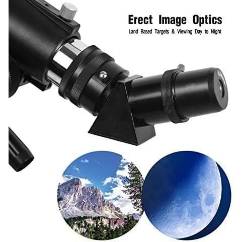 Télescope Réfracteur - GENERIC - 70 Mm - 400 Mm - Grossissement 20x Et 44x - Trépied Réglable